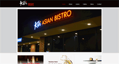 Desktop Screenshot of koiasianbistroil.com